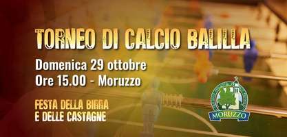 Torneo Amatoriale di Calcio Balilla 2023 a Moruzzo